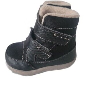 See Kai Run BASICS Kids Black Winter Boots Size 5